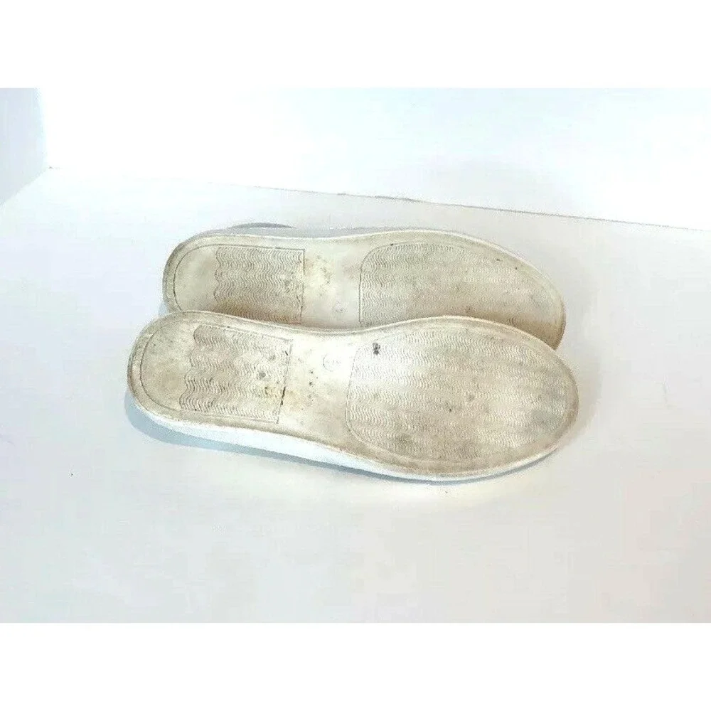 H2K Womens Size‎ 6 Silver Glitter Fashion Sneakers Casual Shoes